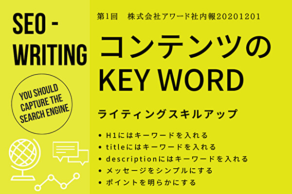 コンテンツのキーワード